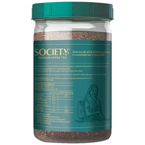 Society Premium Green Tea, 250 g Jar-2.webp